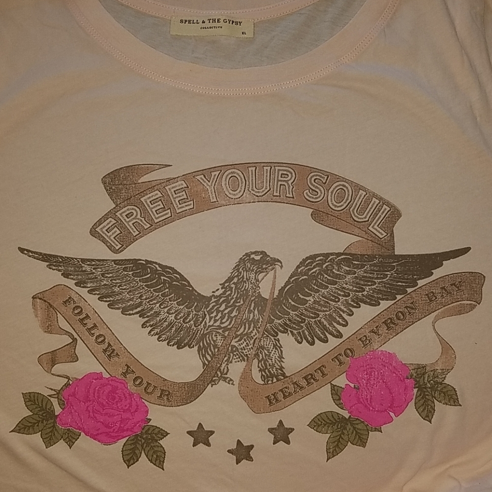 Spell Splendour '18 festival free your soul tee XL - Picture 2 of 8